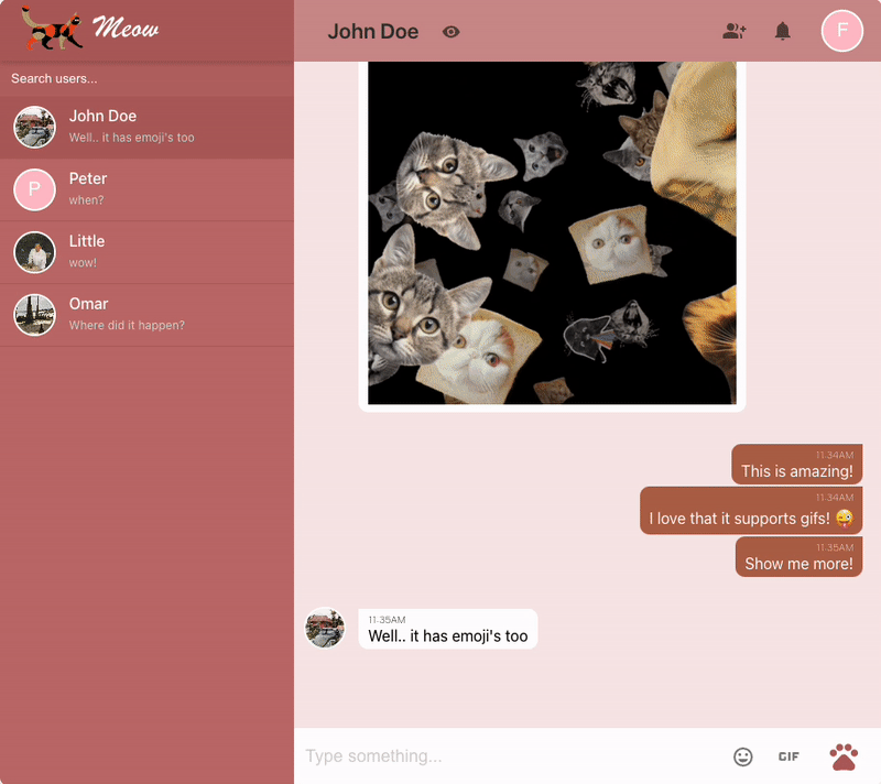 Meow Messenger